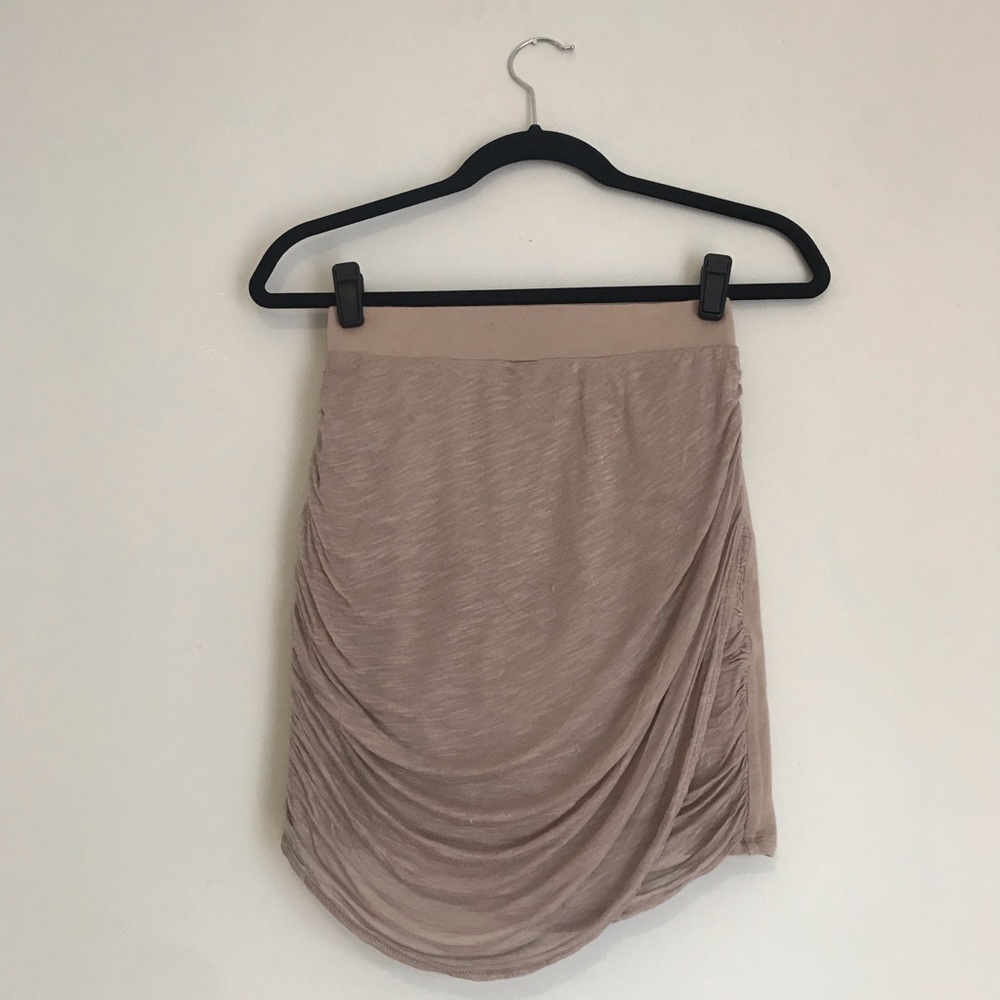 Mauve bodycon skirt